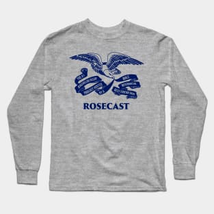 Rosecast Iowa (Navy) Long Sleeve T-Shirt